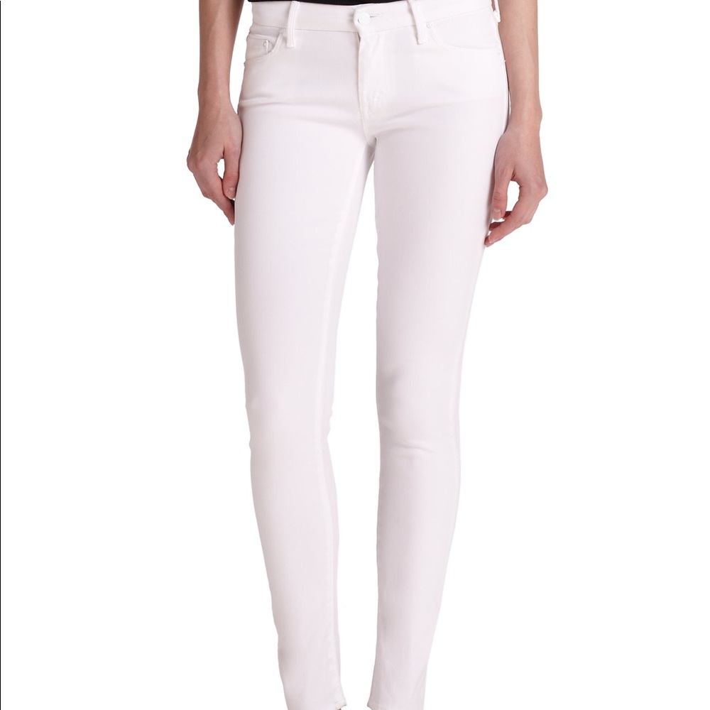 Mother The Looker Low Rise Skinny Jeans
